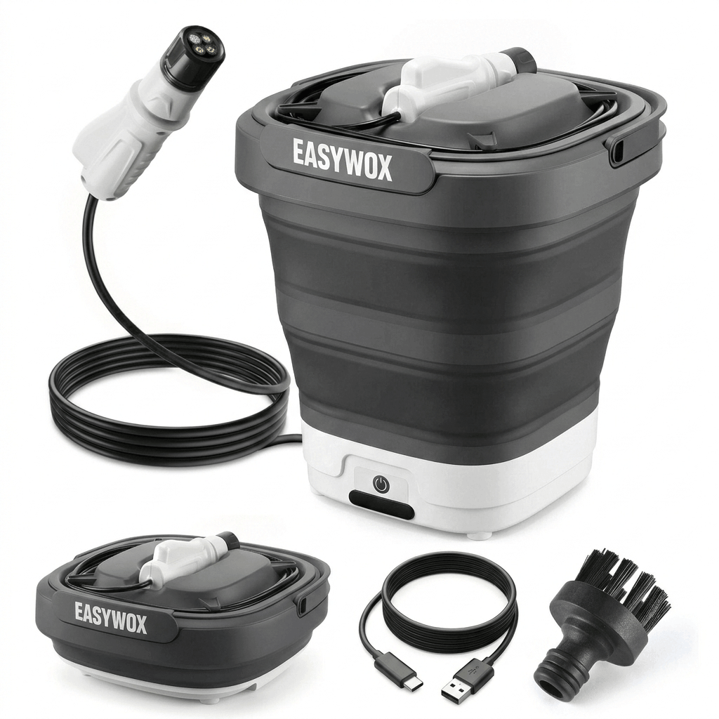 Portable Electric Pressure Washer with 3.2 Gal Tank