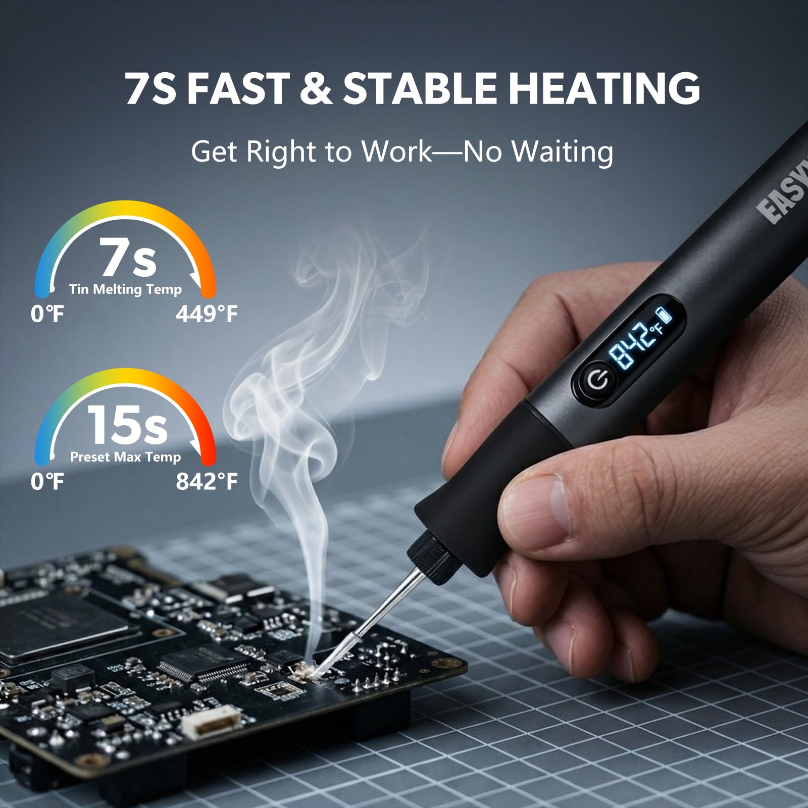 Portable Wireless Soldering Iron Kit