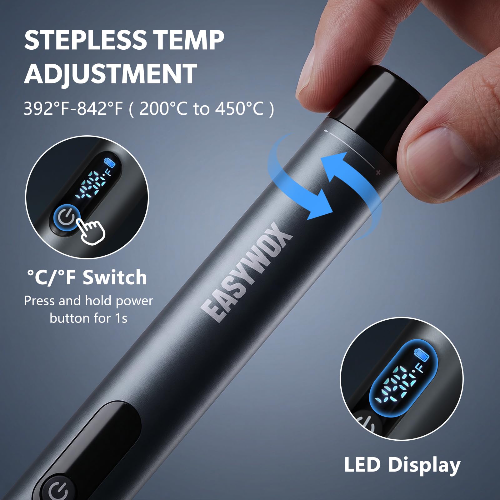 Portable Wireless Soldering Iron Kit