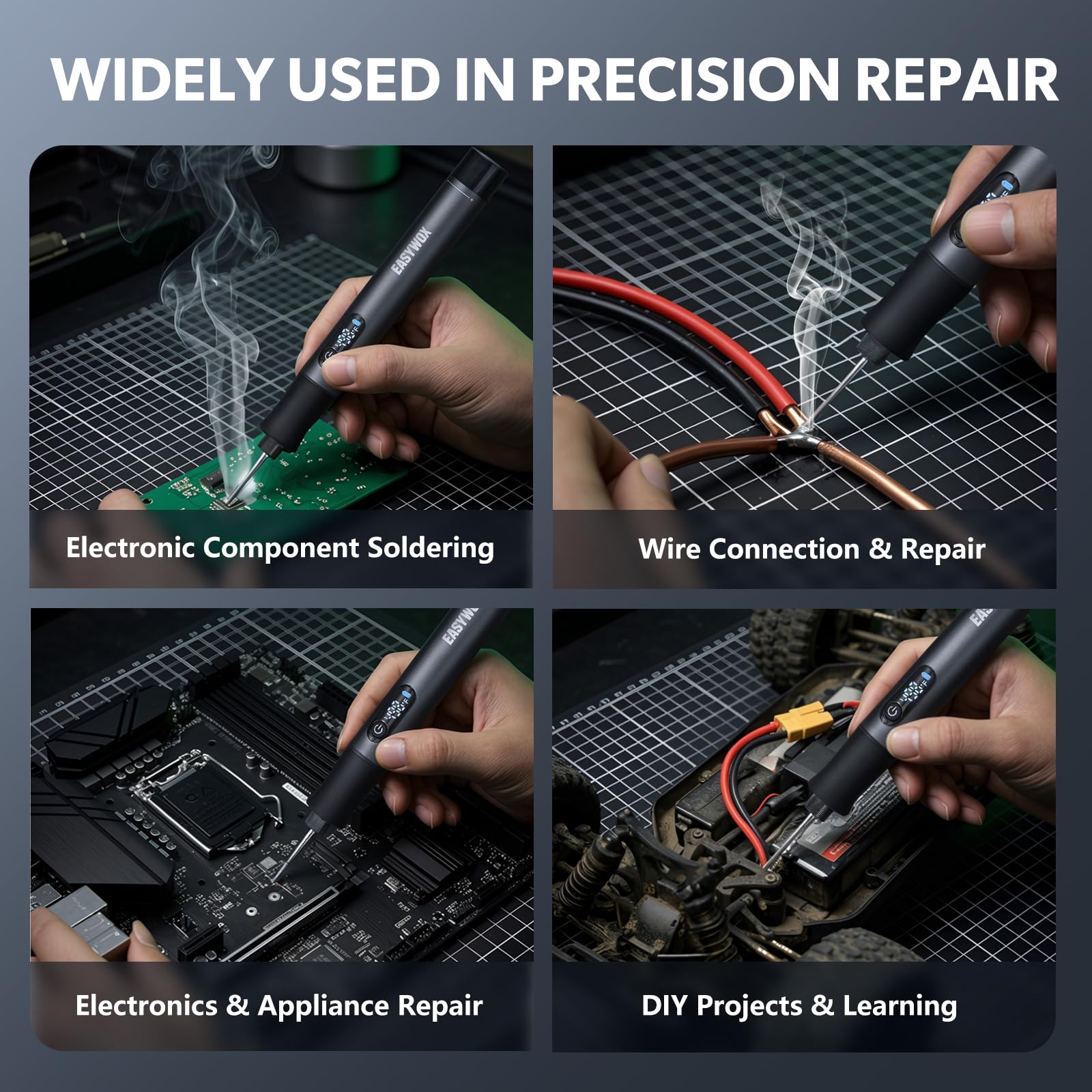 Portable Wireless Soldering Iron Kit