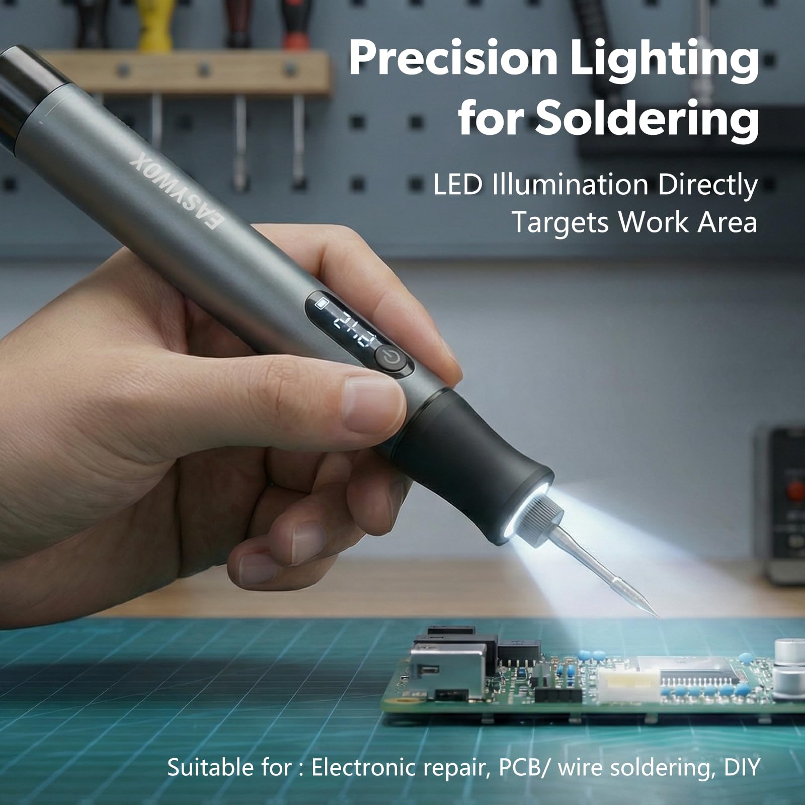 Portable Wireless Soldering Iron Kit