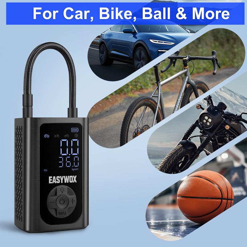 Easy-to-Use Portable Wireless Tire Inflator